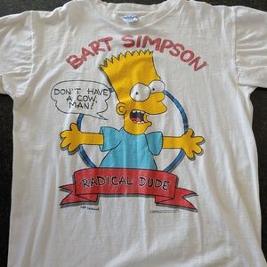 Vintage Bart Simpson t shirt